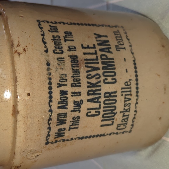 American Stoneware Antique Whiskey Jug. - Picture 2 of 7